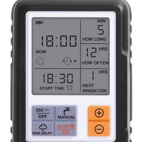 Water Timer Digital Programmable Garden Lawn Tap Hose Faucet Sprinkler Timer - Picture 5 of 7